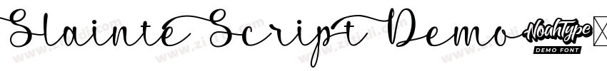 Slainte Script Demo字体转换